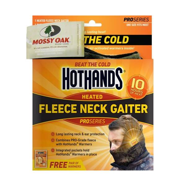 Hot Hands Fleece Neck Gaiter - Mossy Oak 1 Hot Hands Fleece Neck Gaiter - Mossy Oak