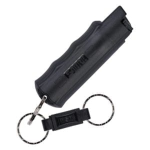 SABRE RED Pepper Spray Keychain with Quick Release Key Ring