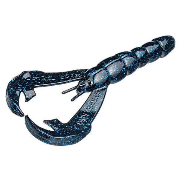 Strike King 4" Rage Craw - Black/Blue 1 Strike King 4" Rage Craw - Black Blue