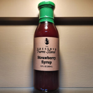 Preserve Farm Stand Strawberry Syrup, 12oz