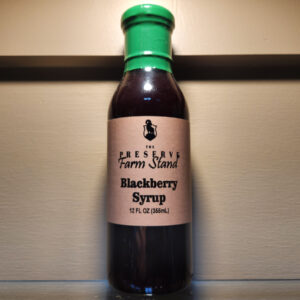 Preserve Farm Stand Blackberry Syrup, 12oz