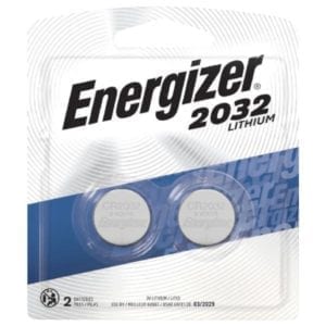 Energizer Lithium Batteries 2032, 2-Pack