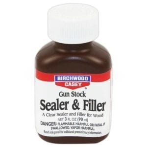 Birchwood Casey Gun Stock Sealer and Filler, 3oz Bottle