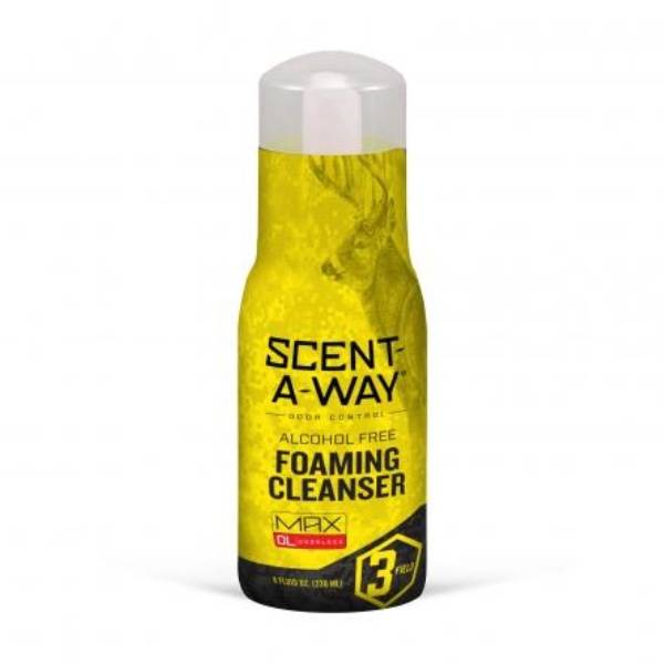 Hunters Specialties Scent-A-Way MAX Odorless Foaming Cleanser, 8oz 1 Hunters Specialties Scent-A-Way MAX Odorless Foaming Cleanser, 8oz