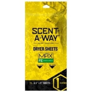 Hunters Specialties Scent-A-Way MAX Fresh Earth Dryer Sheets