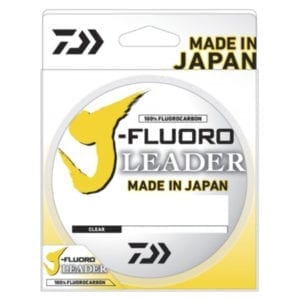 Daiwa J-Fluoro 10lbs 100 Yards Leader - Clear