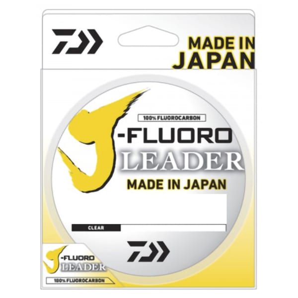 Daiwa J-Fluoro 6 lbs 100 Yards Leader - Clear 1 Daiwa J-Fluoro 6 lbs 100 Yards Leader - Clear