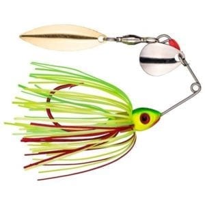 Strike King Bleeding Bait Mini-King, 1/8oz - Bleeding Fire Tiger/Red