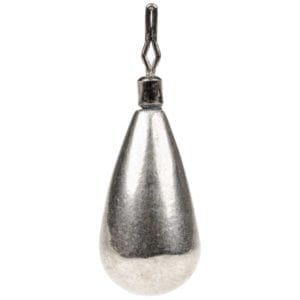 Strike King Tour Grade Tungsten Drop Shot Weight, 1/2oz - Unpainted