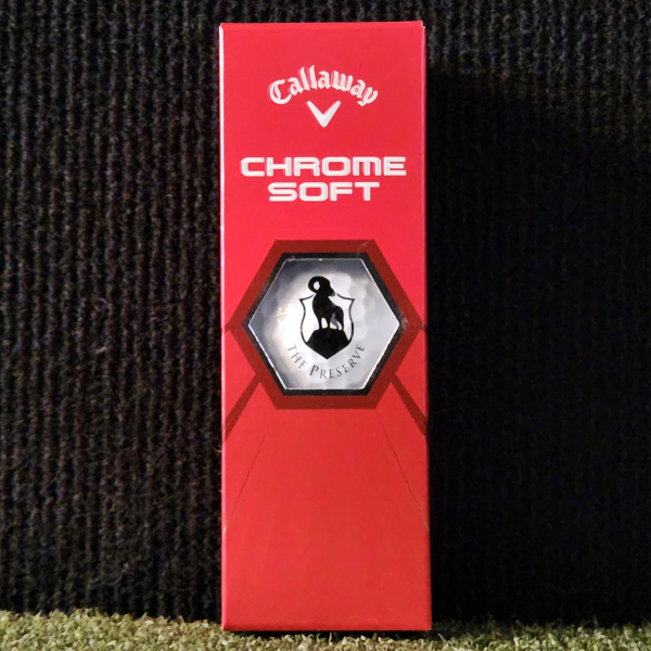Preserve Callaway Chrome Soft Golf Balls, 3-Pack 1 Preserve Callaway Chrome Soft Golf Balls, 3-Pack