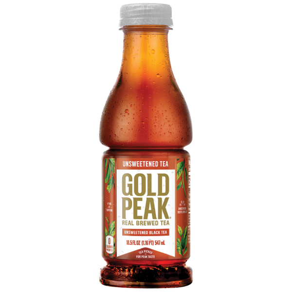 Drinks 5 Gold Peak Real Brewed Unsweetened Black Tea