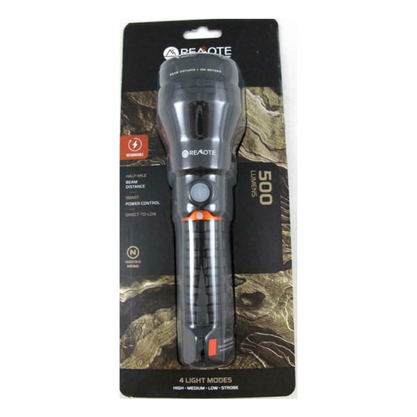 Remote Xtreme 1/2 Mile Beam 500 Lumens Flashlight 1 Remote Xtreme 1/2 Mile Beam 500 Lumens Flashlight