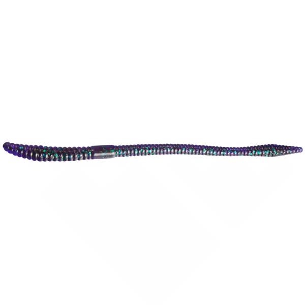Zoom Trick Worm Fishing Lures - Junebug 1 Zoom Trick Worm Lure, 20 Pack - Junebug