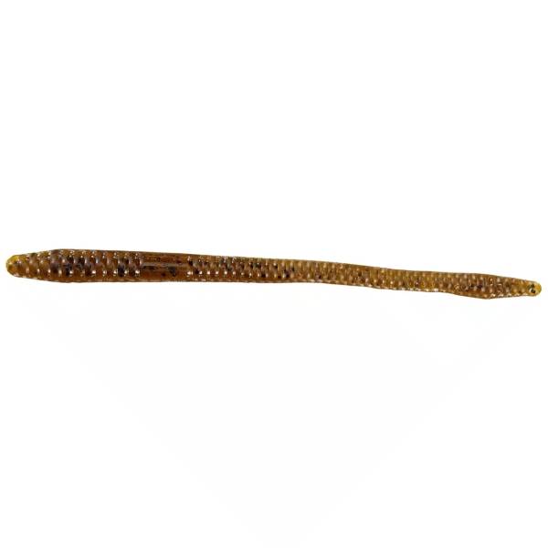 Zoom Finesse Worm Fishing Lure - Green Pumpkin 1 Zoom Finesse Worm Lure - Green Pumpkin