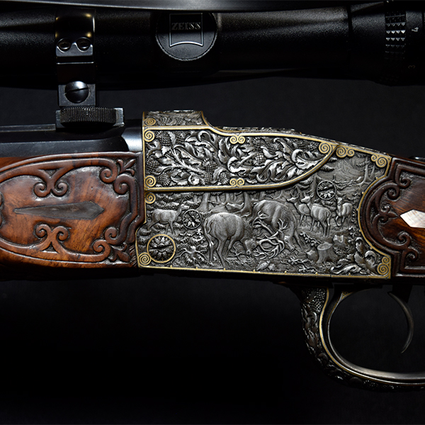 STÖGNER-ENGRAVED Underlever .270 Win. 25.5" Rifle 5 STÖGNER-ENGRAVED Underlever .270 Win. 25.5" Rifle - Image 5