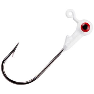 Strike King Mr. Crappie Jig Head, 1/32oz - Refrigerator White