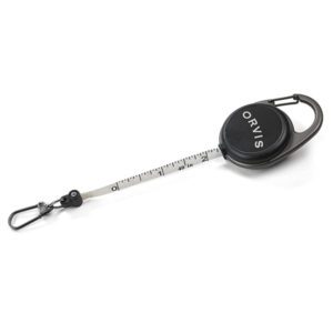 Orvis Black Nickel Carabiner Tape Measure Zinger Combo