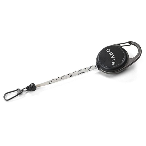 Orvis Black Nickel Carabiner Tape Measure Zinger Combo 1 Orvis Black Nickel Carabiner Tape Measure Zinger Combo