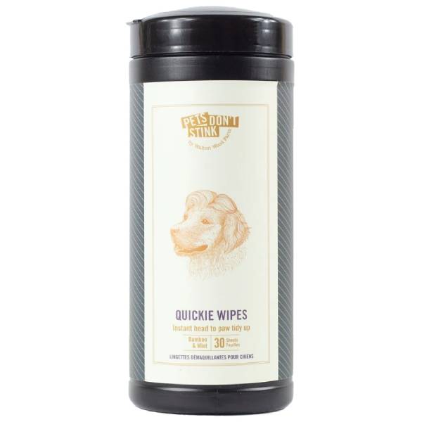 Walton Wood Farm Pets Don't Stink Quickie Wipes 1 Walton Wood Farm Pets Don't Stink Quickie Wipes
