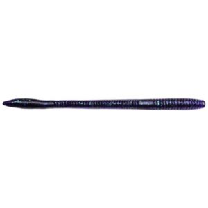 Strike King Super Finesse Worm - Junebug