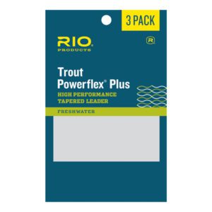 Rio Powerflex Plus 9FT 4X Leader 3 Pck
