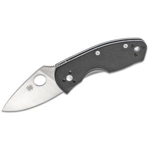 Spyderco Ambitious G-10 Plain Edge Folding Knife