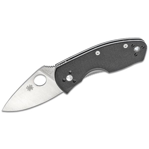Spyderco Ambitious G-10 Plain Edge Folding Knife 1 Spyderco Ambitious G-10 Plain Edge Folding Knife