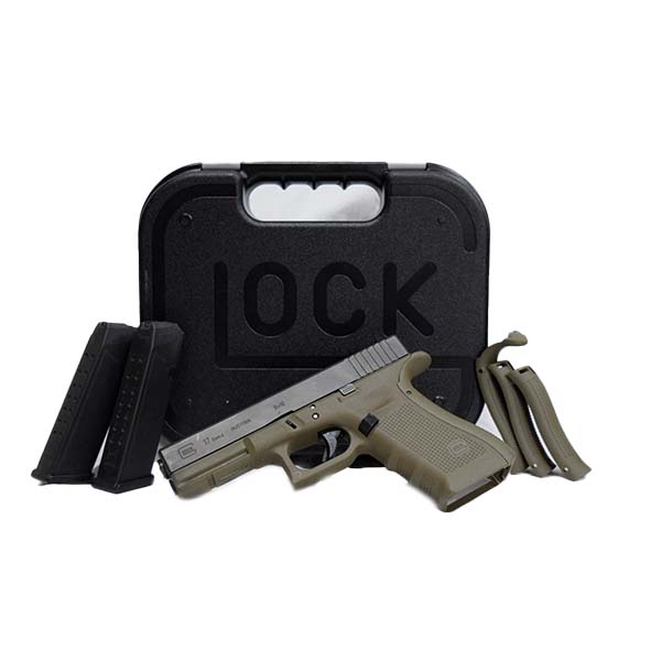 Glock G17 Gen4 Semi-Auto 9mm 4.49" Handgun ODG 5 Glock G17 Gen4 Semi-Auto 9mm 4.49" Handgun ODG