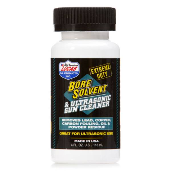 LUCAS Extreme Duty Bore Solven 1 Lucas Oil Extreme Duty Bore Solvent and Ultrasonic Gun Cleaner, 4oz