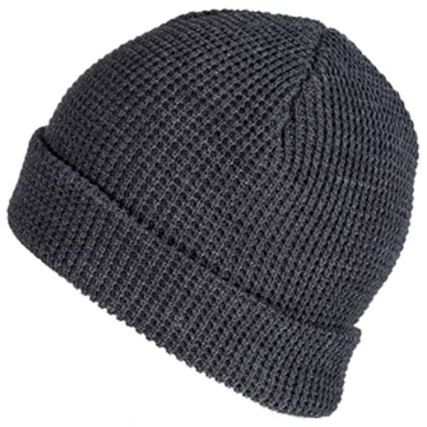 Preserve Captuer Headwear Acrylic Waffle Beanie 2 Preserve Captuer Headwear Acrylic Waffle Beanie - Heather Charcoal