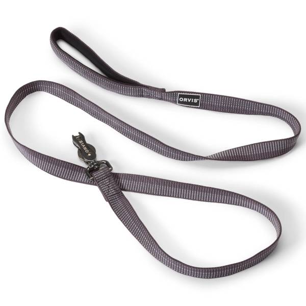 Orvis Tough Trail Waterproof Reflective Dog Leash - Various Colors 3 Orvis Tough Trail Waterproof Reflective Dog Leash - Graphite