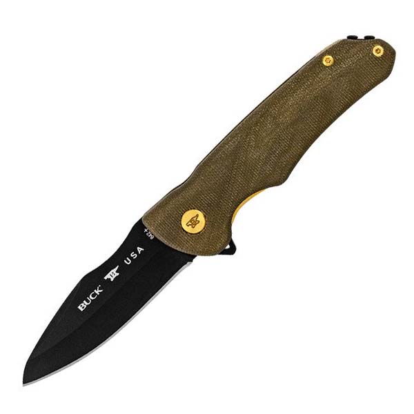 Buck 842 Sprint OPS Pro 3.125" Knife OD GREEN 1 Buck 842 Sprint OPS Pro 3.125" Knife OD GREEN
