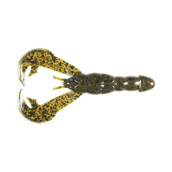 Strike King Rage Tail Craw Green Pumpkin 4" 1 Strike King Rage Tail Craw Green Pumpkin 4" Fishing