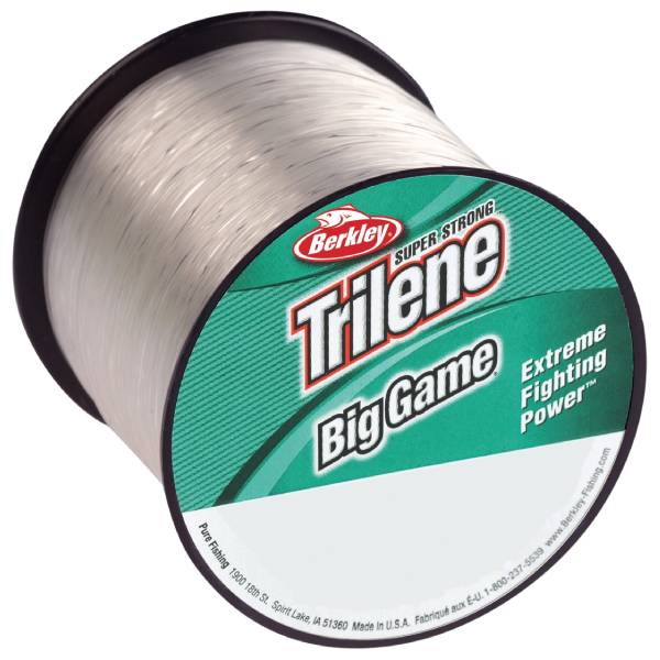 Berkley Trilene Big Game Monofilament Fishing Line, 235yd 60lb - Clear 1 Berkley Trilene Big Game Monofilament Fishing Line - Clear