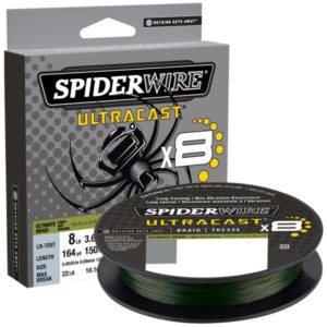SpiderWire Ultracast Braid Fishing Line - Ultimate Braid-Moss Green