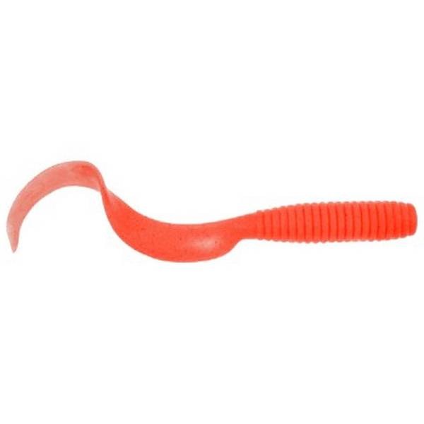 BERKLEY SW GULP GRUB 4" SALMON 1 Berkley Gulp! Saltwater Grub Lure - Salmon Red