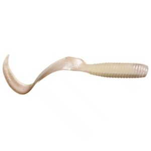 Berkley Gulp! Saltwater Grub Lure - White Glow