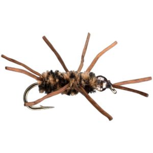 RIO Rubber Legs TB Fly Fishing Lure - Coffee/Black