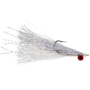 RIO Clouser Minnow Fly Fishing Lure - Grey/White