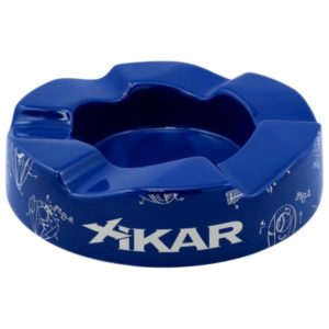 XIKAR Wave Cigar Ashtray - Blue Stencil