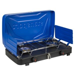 Stansport 2-Burner Regulated Propane Stove
