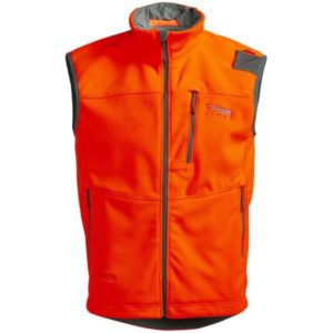 SITKA Stratus Windstopper Vest - Blaze Orange
