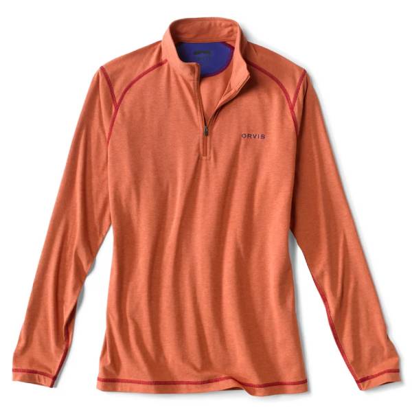 Preserve Orvis drirelease Quarter-Zip Shirt - Various Colors 2 Preserve Orvis drirelease Quarter-Zip Shirt - Bourbon