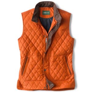 Preserve Orvis RT7 Performance Recycled Quilted Vest - Bourbon