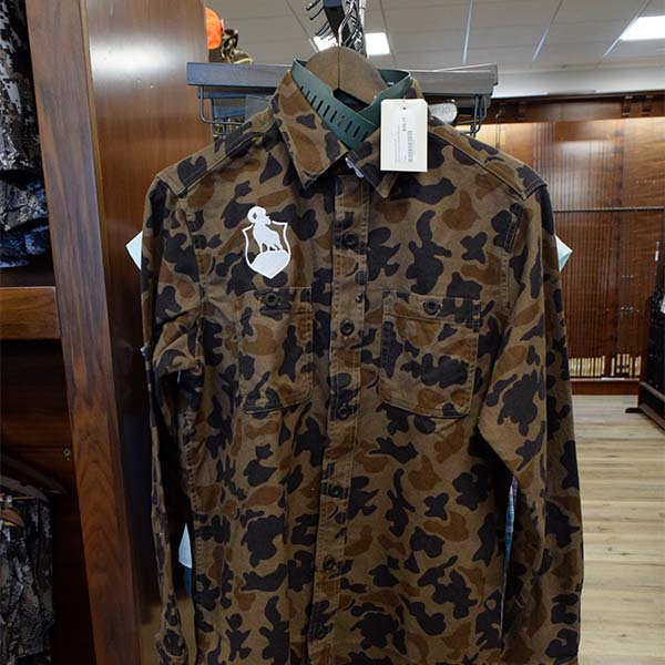 Preserve Orvis The Perfect Flannel Shirt, Regular - 1971 Camo or Blue Grey 3 Preserve Orvis The Perfect Flannel Shirt, Regular - 1971 Camo or Blue Grey - Image 3
