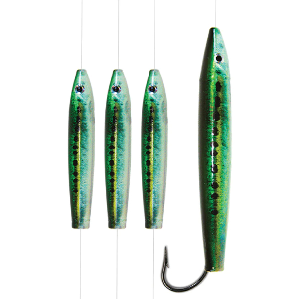Ahi USA Live Deception Daisy Chain Cedar Plugs - Sardine 1 Ahi USA Live Deception Daisy Chain Cedar Plugs - Sardine