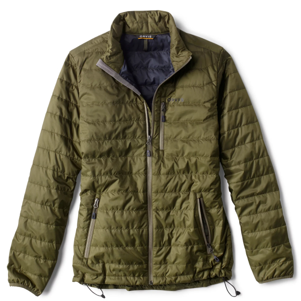 Orvis Lightweight Recycled Drift Jacket - Navy or Tarragon 2 Orvis Lightweight Recycled Drift Jacket - Tarragon