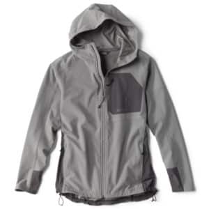 Orvis Men's PRO LT Softshell Hoodie - Granite
