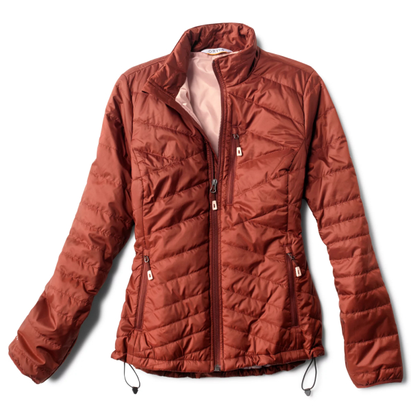 Orvis Women's Recycled Drift Jacket - Navy or Redwood 2 Orvis Women's Recycled Drift Jacket - Redwood