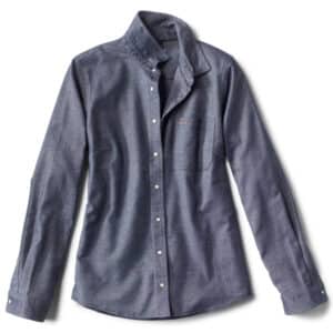 Preserve Orvis Mid Mountain Flannel Shirt - Blue Moon